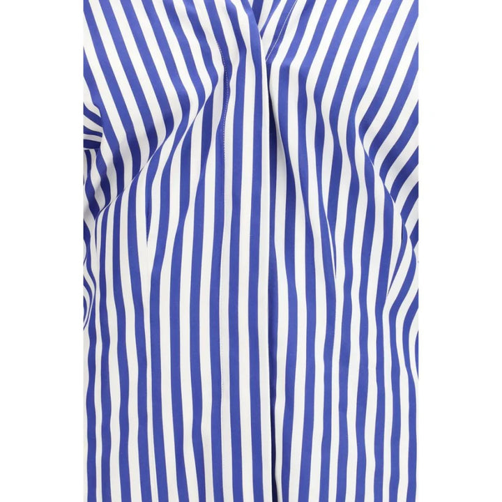 Givenchy Blue Cotton Pattern Shirt