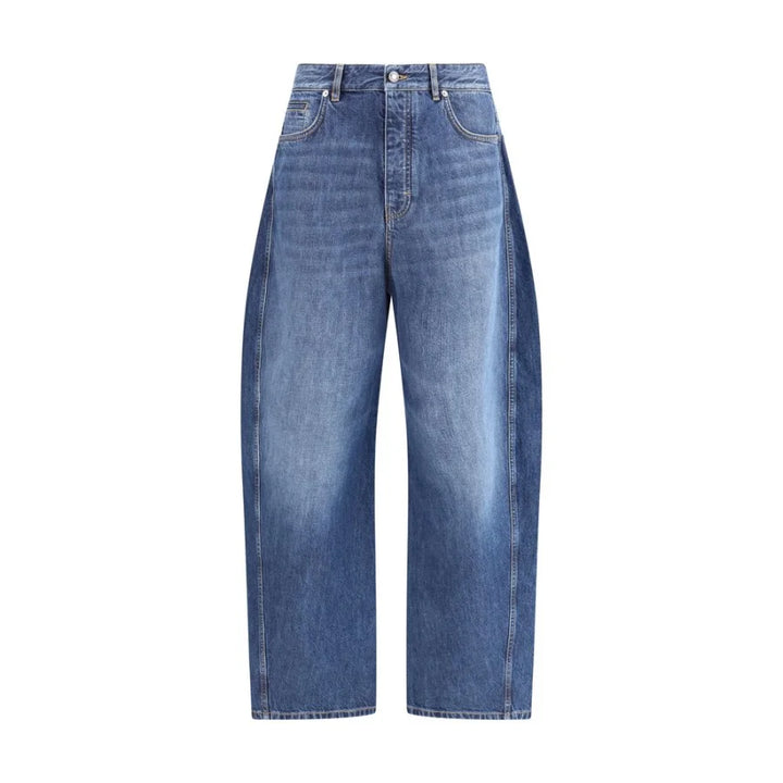 Givenchy Blue Cotton Relaxed Fit Jeans