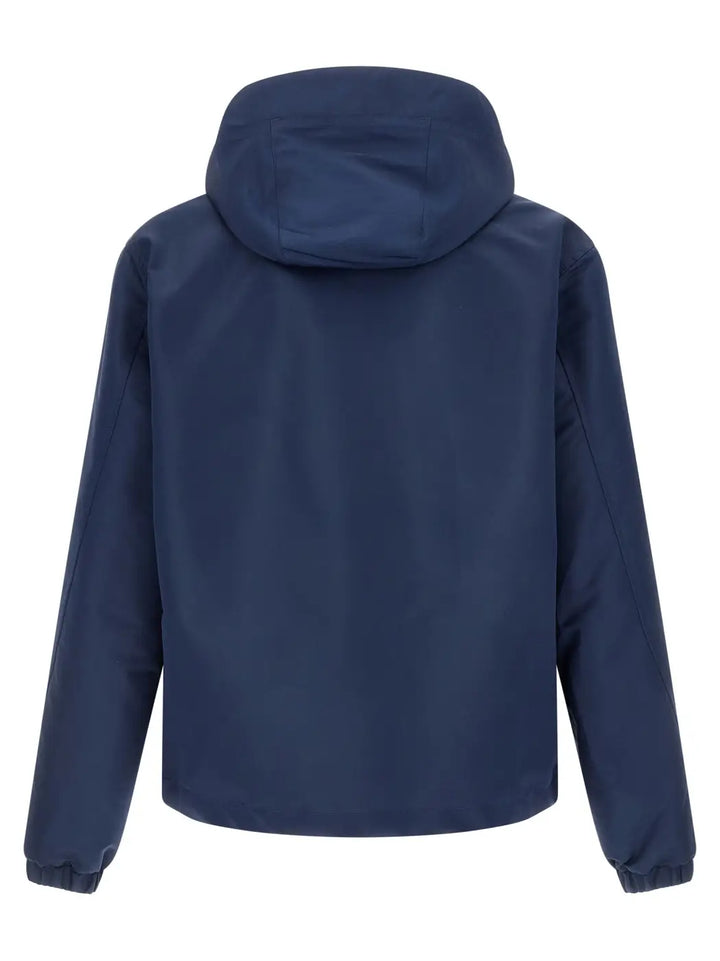 Givenchy Blue Polyester Shell Jacket
