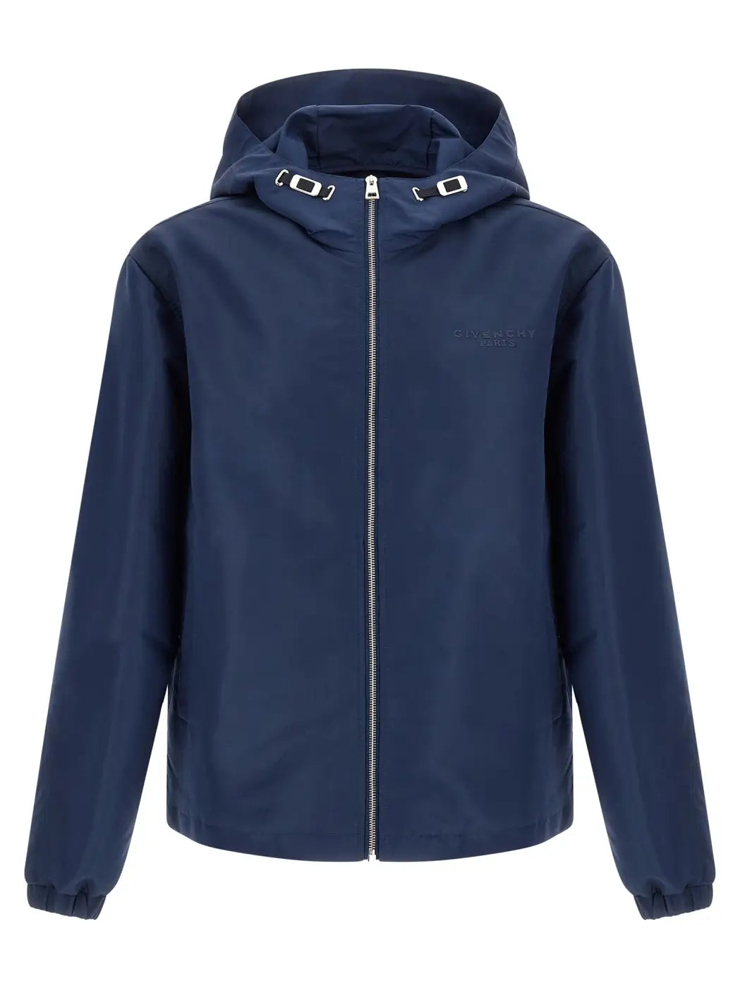 Givenchy Blue Polyester Shell Jacket