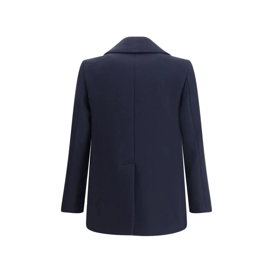 Givenchy Blue Wool Coat