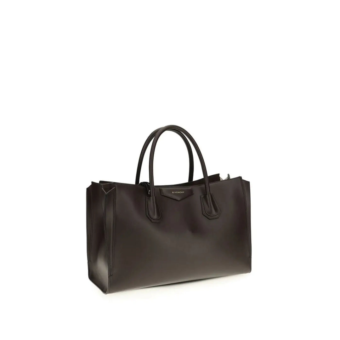 Givenchy Brown Calf Leather Bos Taurus Handbag
