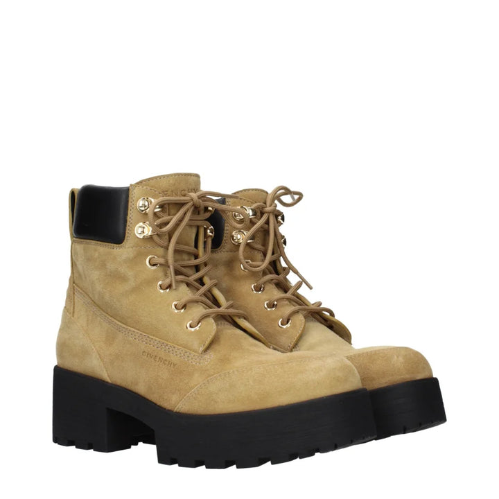 Givenchy Brown Leather Ankle Boots