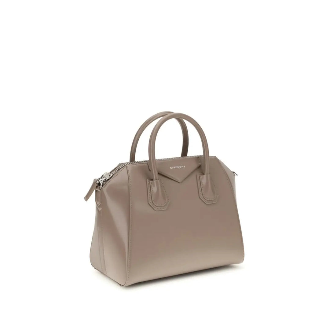 Givenchy Gray Calf Leather Bos Taurus Handbag