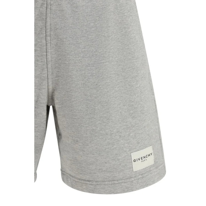 Givenchy Gray Cotton Bermuda Shorts