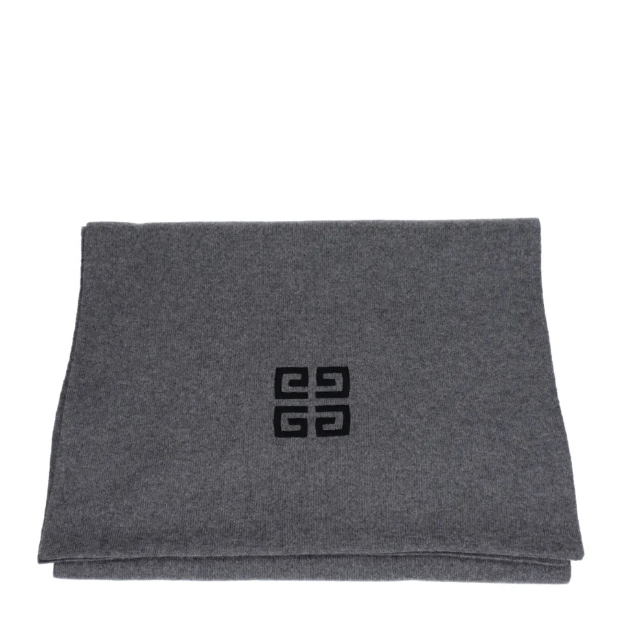 Givenchy Gray Wool Scarf