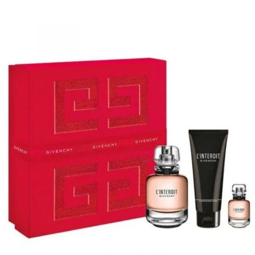 Givenchy Women’s Gift Sets - L’interdit Eau De Parfum 3 Piece Set