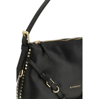 Givenchy Voyou Calf Leather Shoulder Bag with Versatile Strap