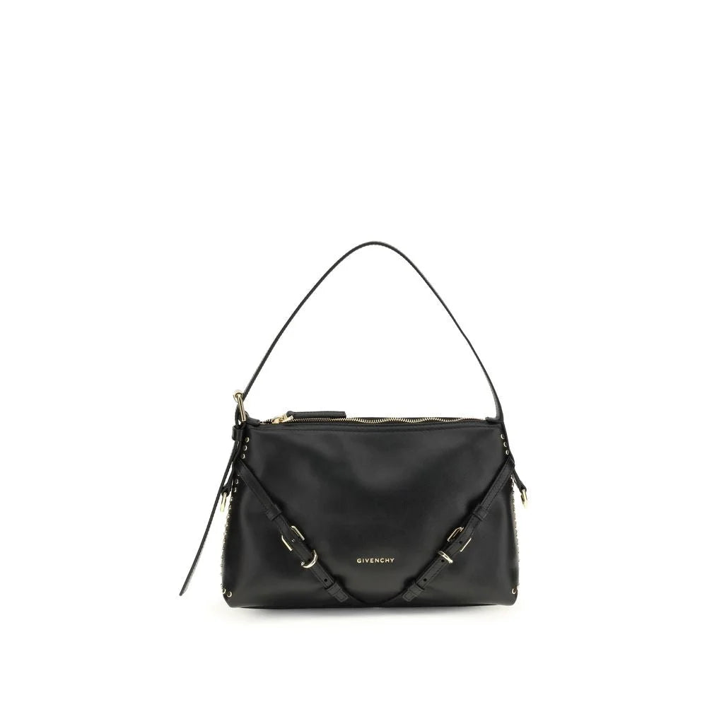 Givenchy Voyou Calf Leather Shoulder Bag with Versatile Strap