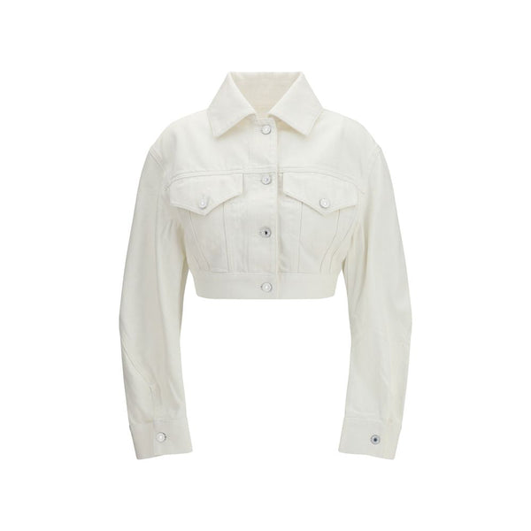 Givenchy Coats & Jackets - White Cotton Denim Jacket