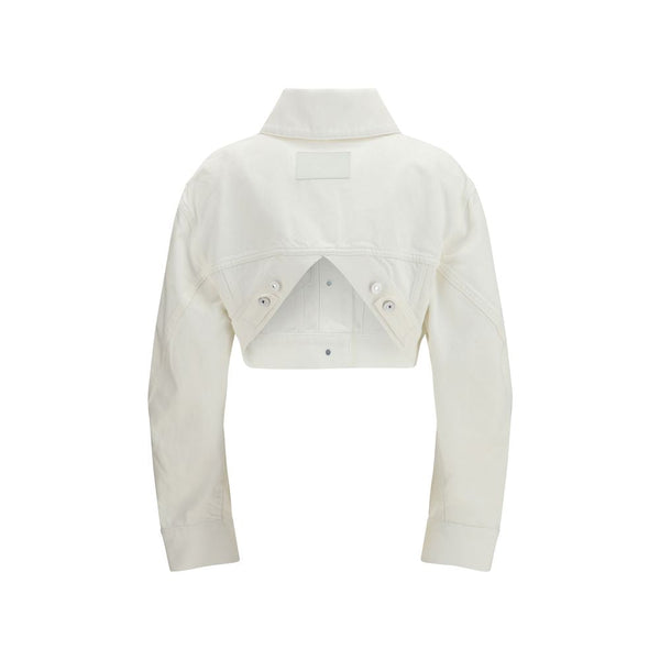 Givenchy Coats & Jackets - White Cotton Denim Jacket