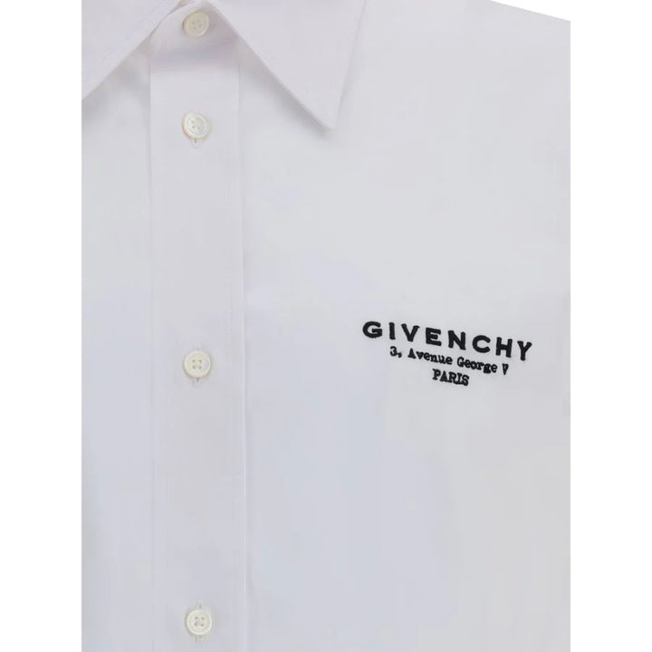 Givenchy White Cotton Dress Shirt