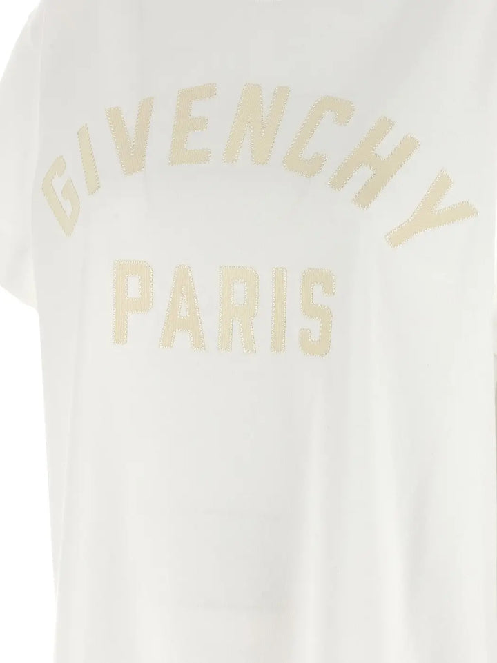 Givenchy White Cotton T-shirt