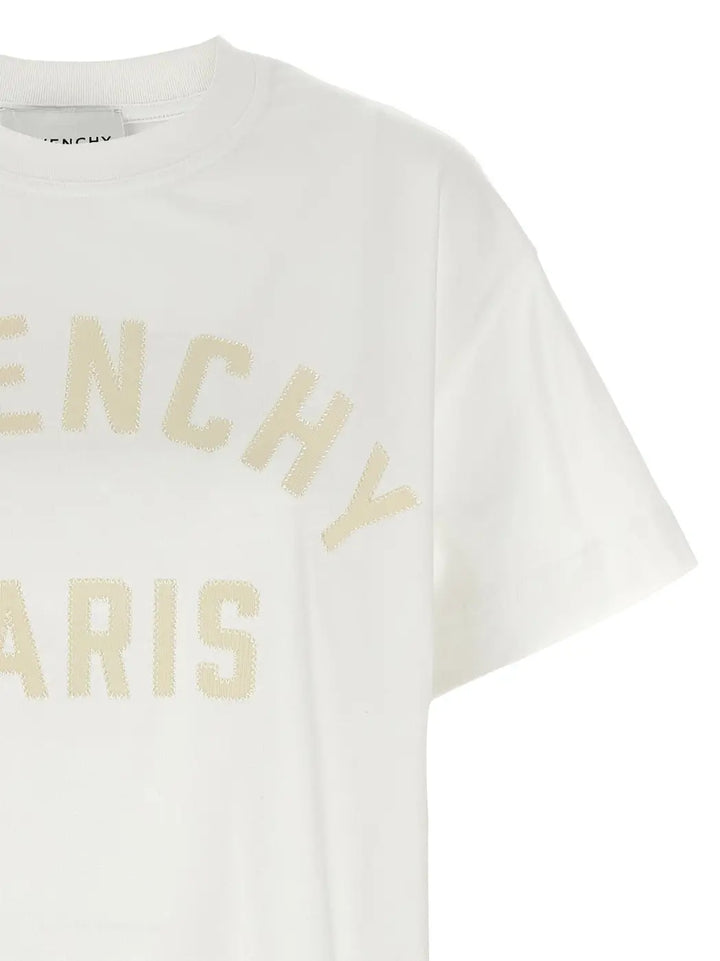 Givenchy White Cotton T-shirt