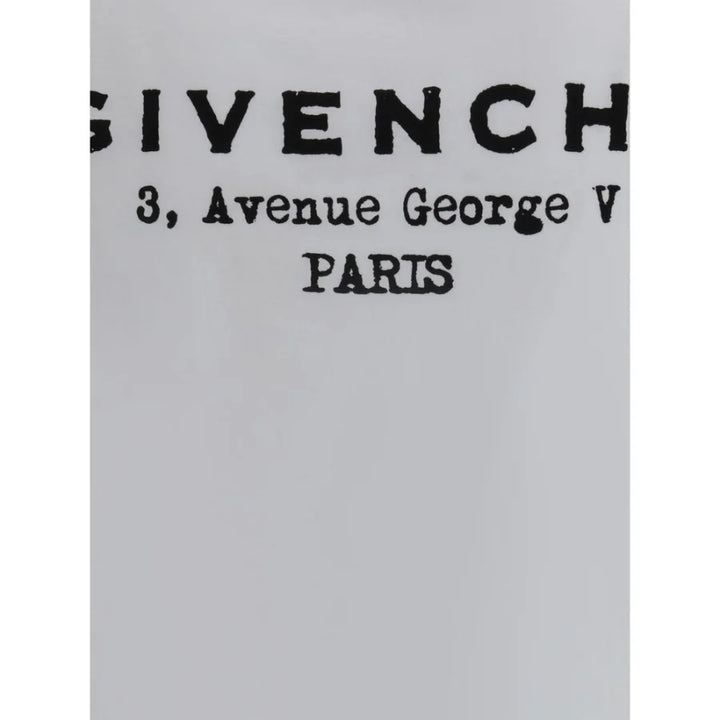 Givenchy White Cotton T-Shirt