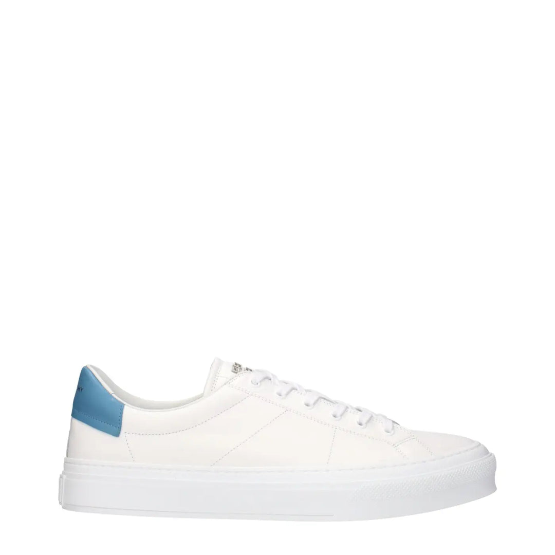 Givenchy White Leather Low Top Sneakers