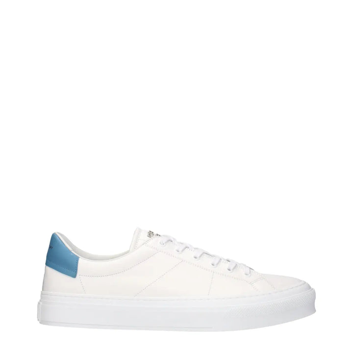 Givenchy White Leather Low Top Sneakers
