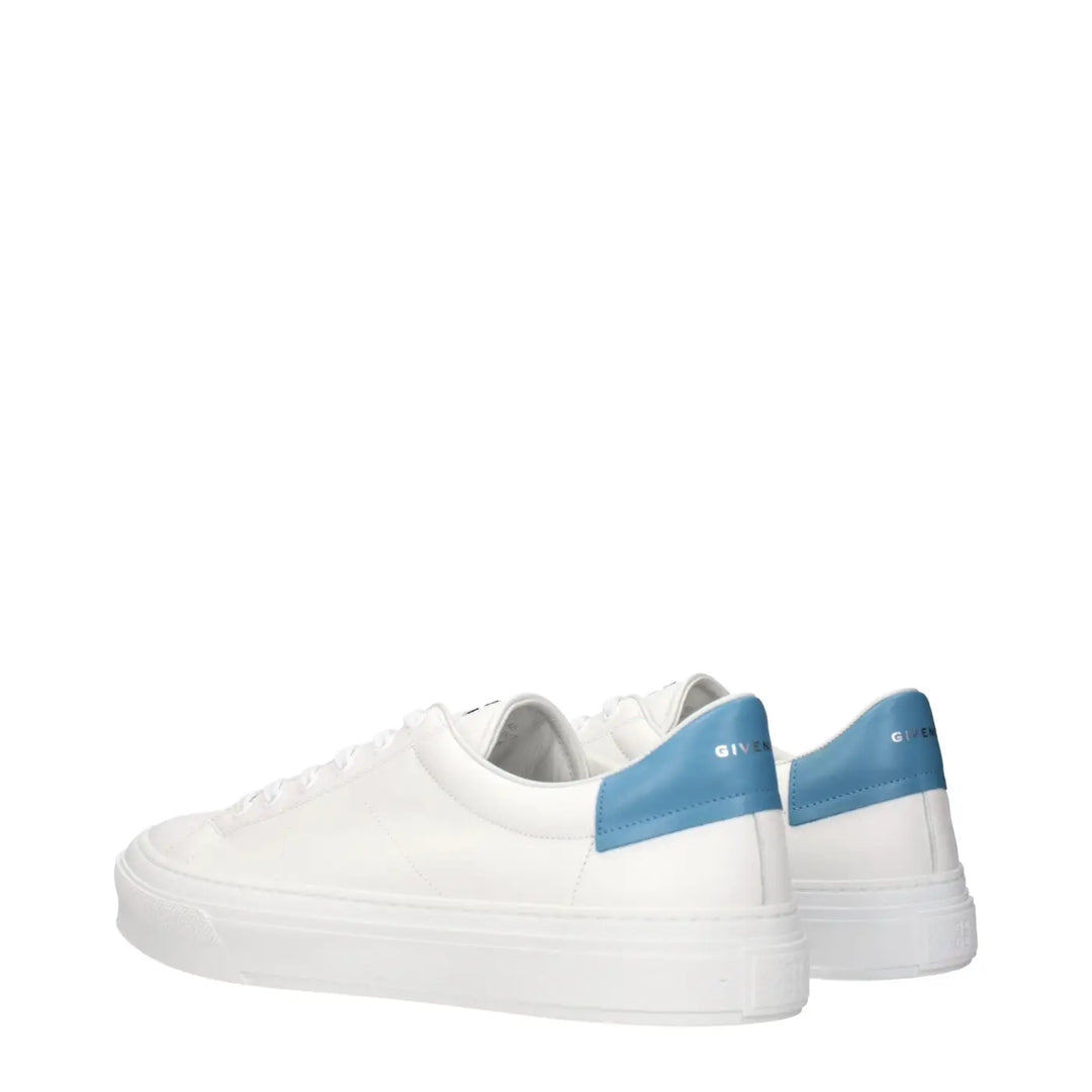 Givenchy White Leather Low Top Sneakers