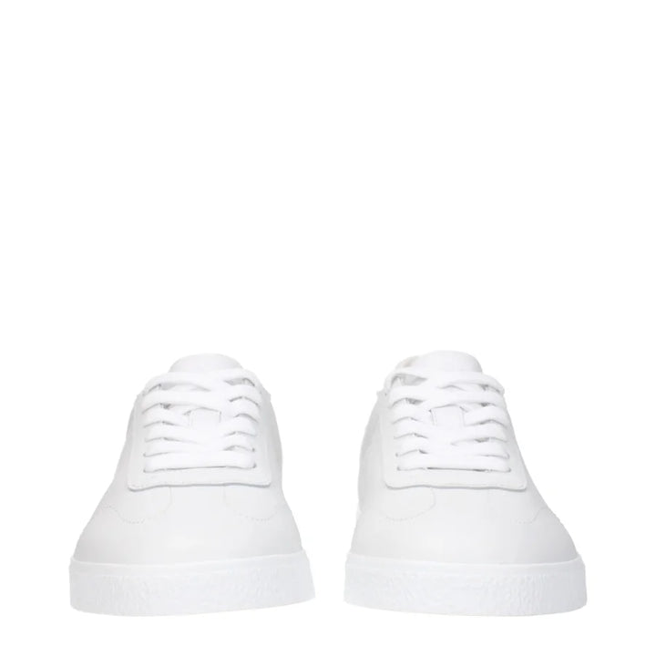 Givenchy White Leather Low Top Sneakers