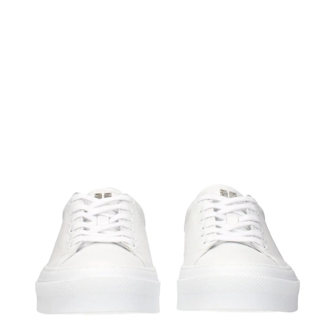 Givenchy White Leather Sneakers