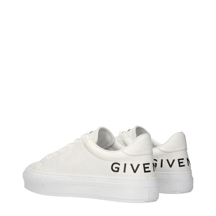 Givenchy White Leather Sneakers
