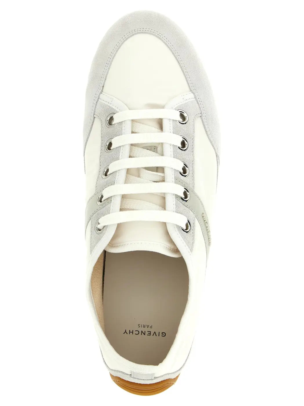Givenchy White Polyamide Low Top Sneakers