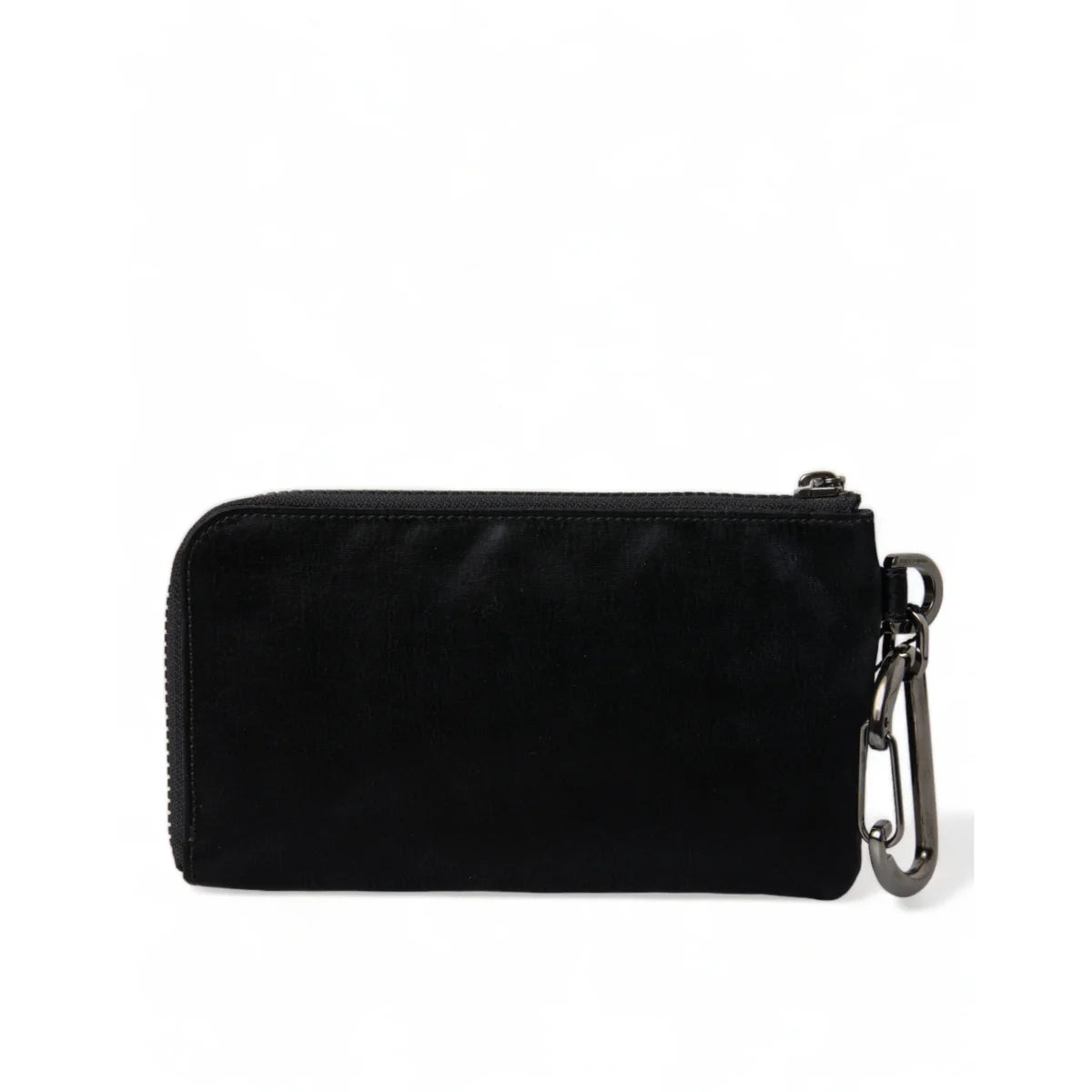 Glamorous Dolce Gabbana Black Nylon and Calfskin Pouch &