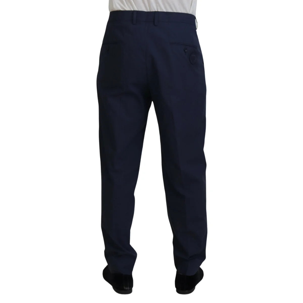 Glamorous Dolce Gabbana Dark Blue Chino Dress Pants &