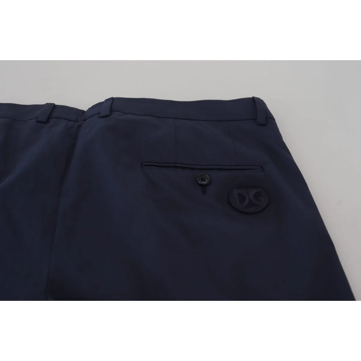 Glamorous Dolce Gabbana Dark Blue Chino Dress Pants &