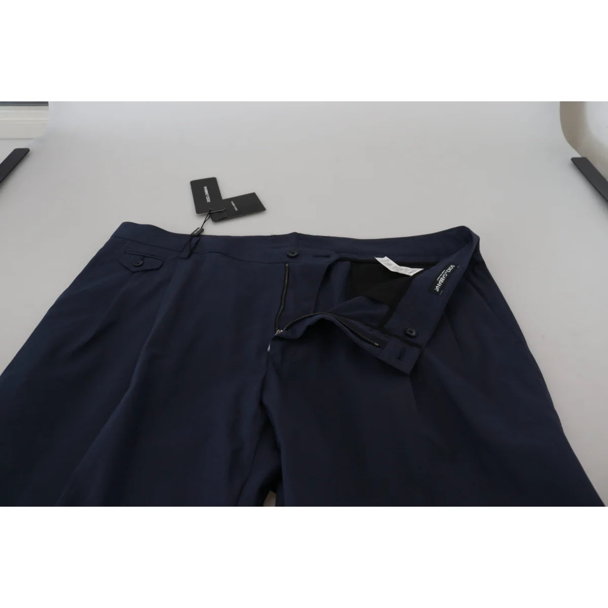 Glamorous Dolce Gabbana Dark Blue Chino Dress Pants &