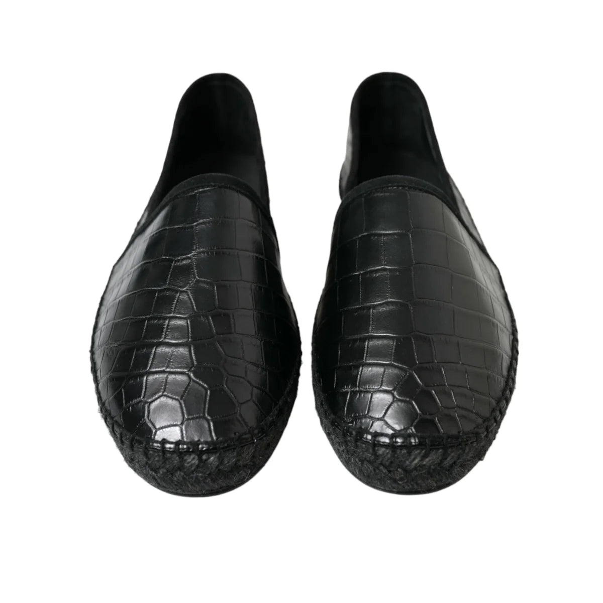 Glamorous Dolce Gabbana Leather Espadrilles for Effortless Chic &