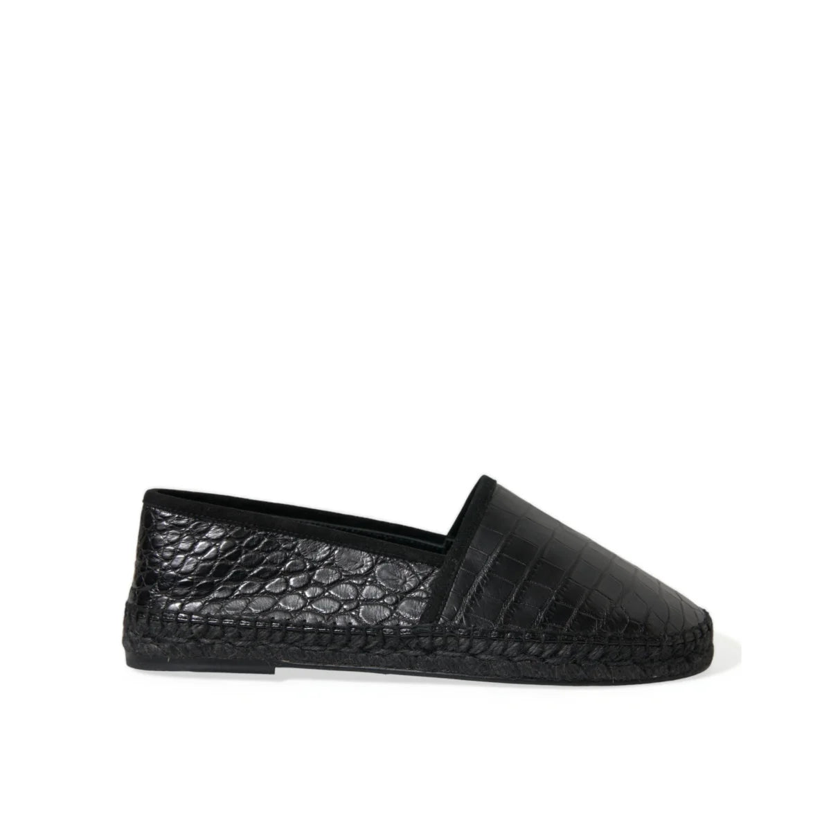 Glamorous Dolce Gabbana Leather Espadrilles for Effortless Chic &