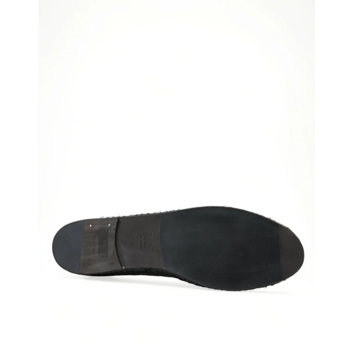 Glamorous Dolce Gabbana Leather Espadrilles for Effortless Chic &