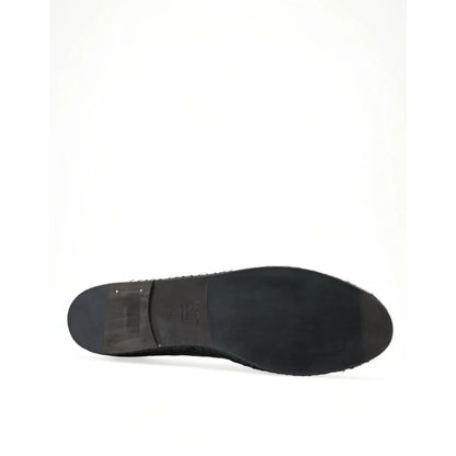 Glamorous Dolce Gabbana Leather Espadrilles for Effortless Chic &