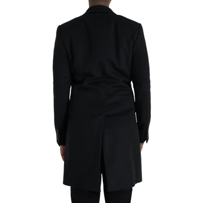 Glamorous Dolce Gabbana Trench Single Breasted Luxury Coat &