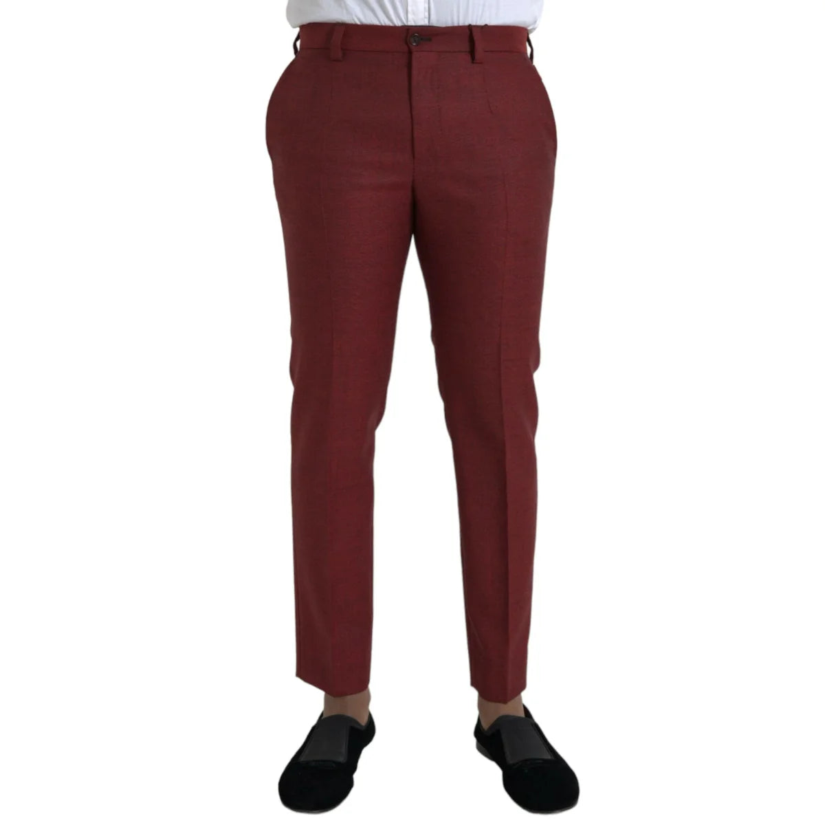 Glamorous Dolce Gabbana Wool Dress Pants in Pure Luxury &