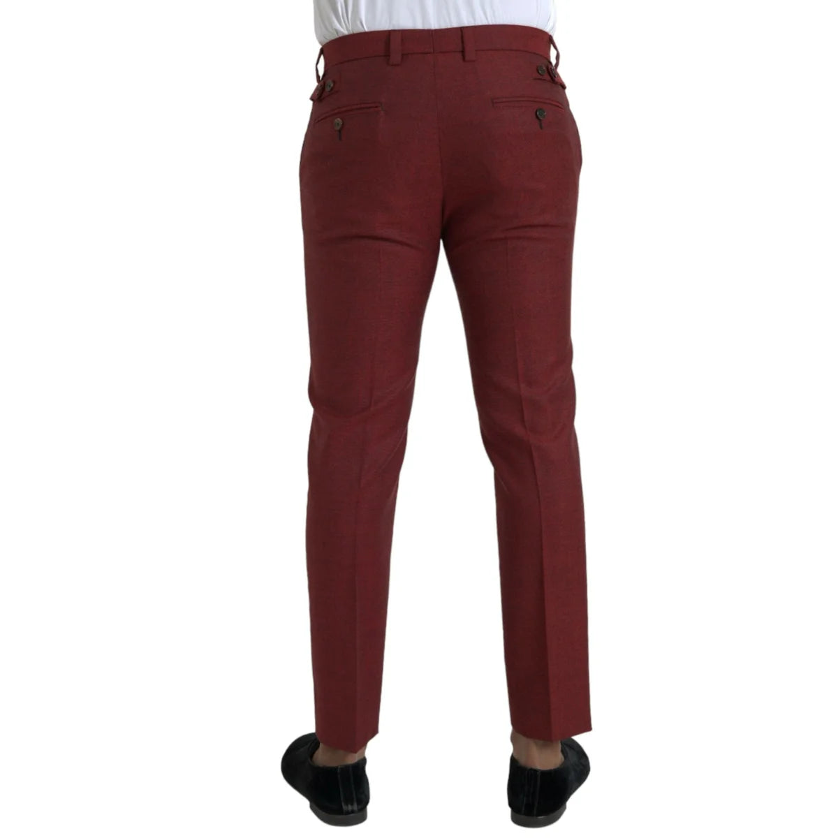 Glamorous Dolce Gabbana Wool Dress Pants in Pure Luxury &