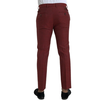 Glamorous Dolce Gabbana Wool Dress Pants in Pure Luxury &
