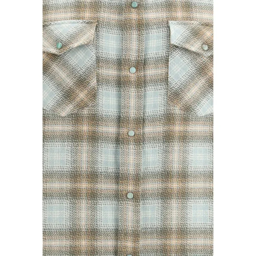 God’s True Cashmere Multicolor Pattern Shirt