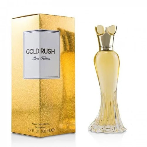 Gold Rush by Paris Hilton Romantic Women’s Perfume with Powdery Top Notes