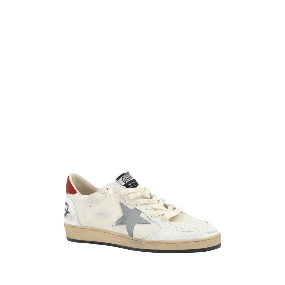 Golden Goose Ball Star Sneakers in Premium Calf Leather Bos Taurus