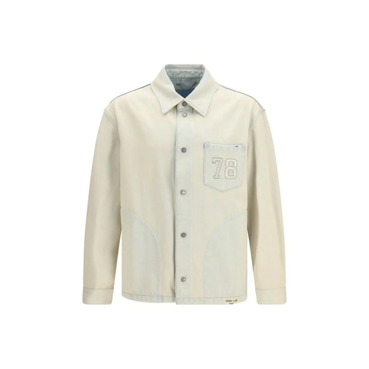 Golden Goose Beige Cotton Denim Jacket