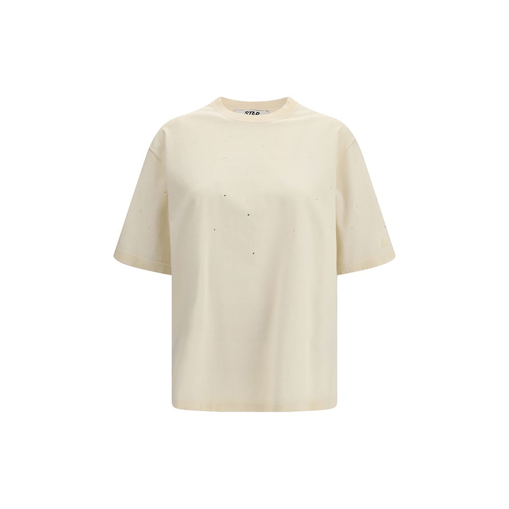 Golden Goose - Beige Cotton T-Shirt