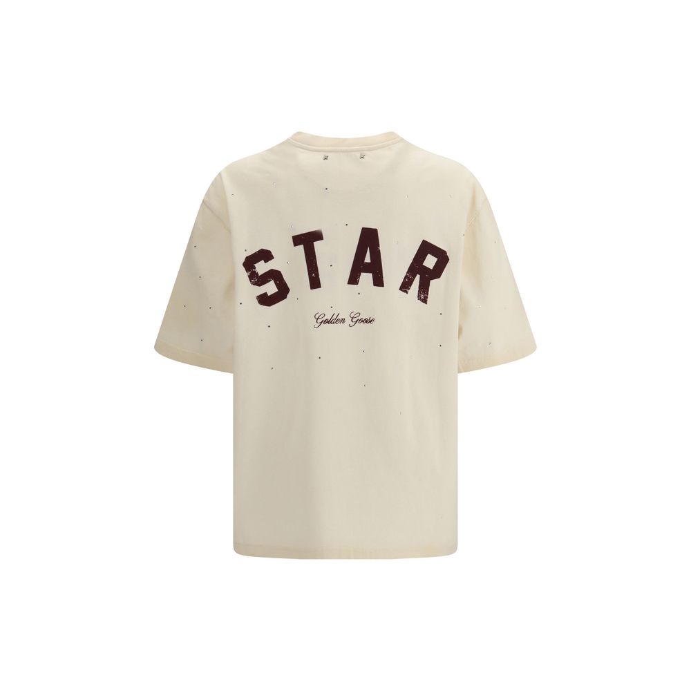 Golden Goose - Beige Cotton T-Shirt