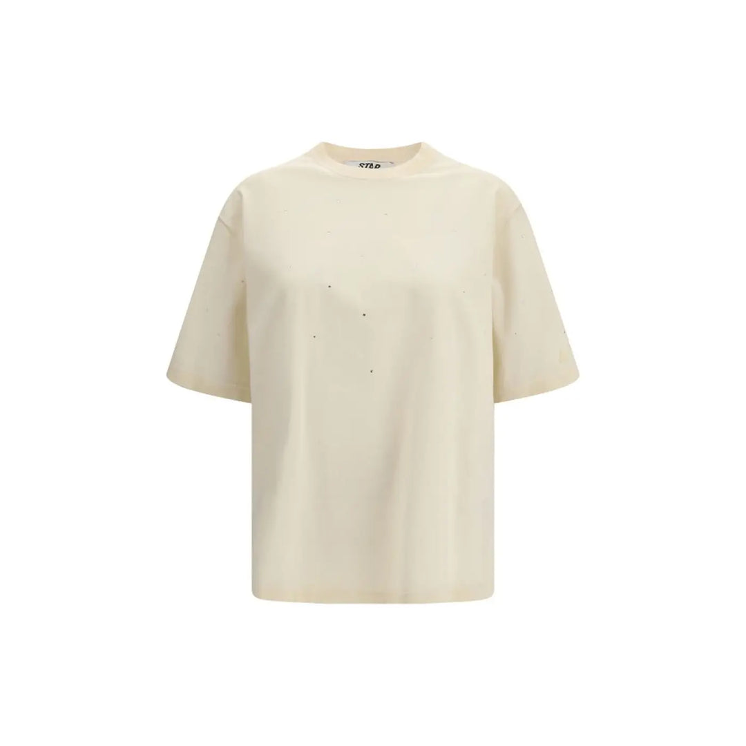 Golden Goose Beige Cotton T-shirt