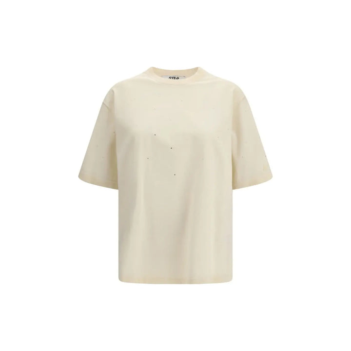 Golden Goose Beige Cotton T-shirt