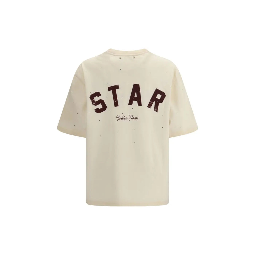 Golden Goose Beige Cotton T-shirt