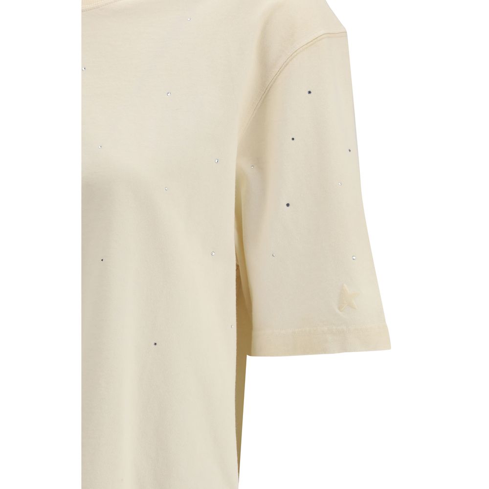 Golden Goose - Beige Cotton T-Shirt
