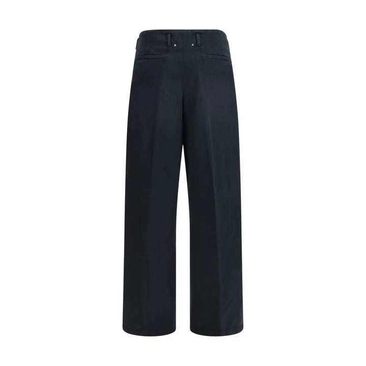Golden Goose Black Cotton Casual Pants