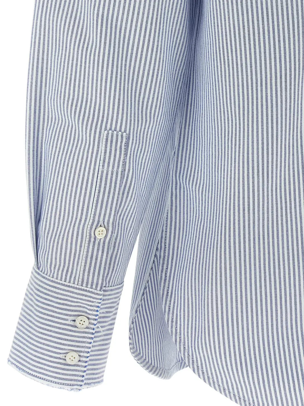 Golden Goose Blue Cotton Blouse